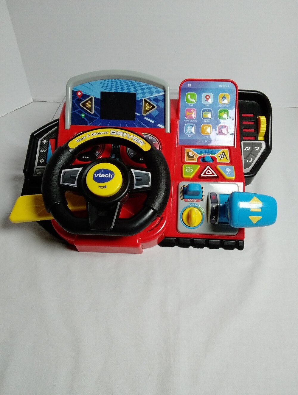 V Tech Race & Discover Driver Toy